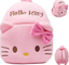 Baby Girls School Bag Hello Kitty Cartoon Design Pink Backpack Kids Schoolbag