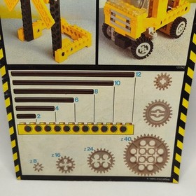 Lego 8020 Technic Universal Building Set Instruction Manual Booklet ONLY 1984