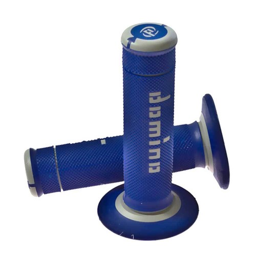 L.118mm geschlossen blau//grau A19041C52 Domino Griffgummi Offroad rechts D.22mm