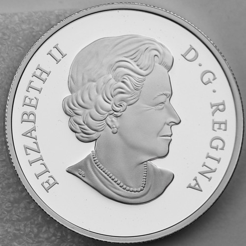 2014 $20 Baby Animals Puffin 1 oz Pure Silver Color Proof 2nd Coin in New Series