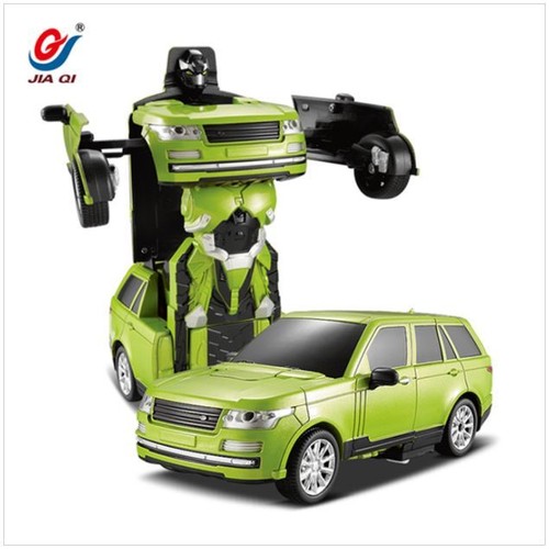 Radio Remote Control Car Transformer Deformation Robot Kid Children Toy