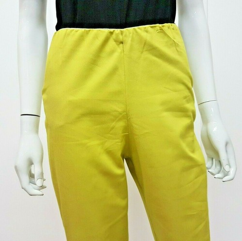 ** Nouveau 2019 Summer Neon Vert lime Coton Stretch Pantalon Tailles 6-14 UK Vendeur **