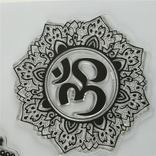 flowers scrapbook diy photo album cards transparent silicone rubber stamps I