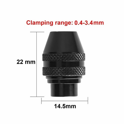 Multi Chuck Keyless Drill Bit 4486 Rotary Tool Quick Change Dremel accessories