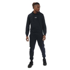 Men's Emporio Armani EA7 Core Identity Cotton Tracksuit in Blue