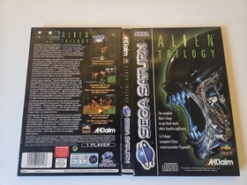 ALIEN TRILOGY VINTAGE SEGA SATURN GAME  PAL COMPLETE 1996 WITH MANUAL