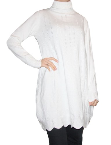 Femmes Col Roulé Robe Tricot minkleid hiver manches longues de nombreuses couleurs