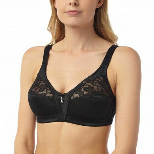 New Womens Non Wired Bra Ladies Firm Control Full Cup Bras 404 All Sizes Cups