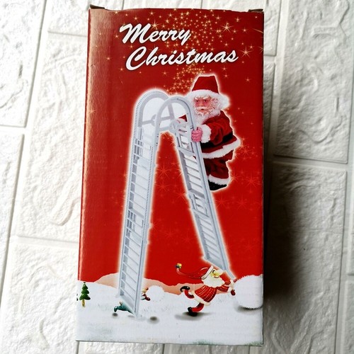 Santa Spielzeug Musikspielzeug Elektrisches Treppensteigen-Spielzeug