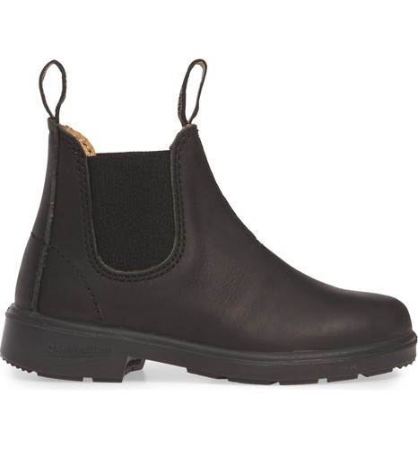 Blundstone KIDS 569 ELASTIC SIDED V CUT CHELSEA Boots Rustic Brown New