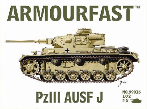 Kpfw Armourfast 1//72 Pz III Ausf J # 99016