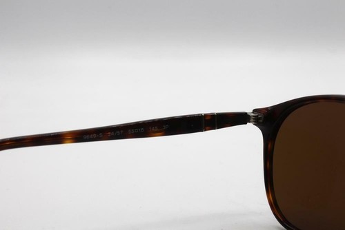 Persol 9649-S 9649 Sunglasses Havana 24 57 Polarized Authentic 55mm