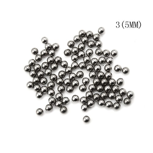 100pcs Bicycle Replacement Silver Tone Steel Bearing Ball 4//4.5//5//5.5MM Dia WL