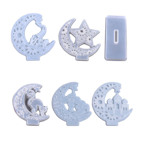 DIY Crystal Epoxy Resin Craft Mould Funny Series Exhibition Board Silicone Mold