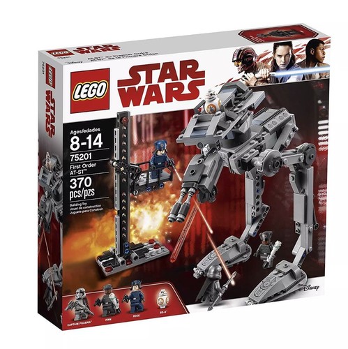 LEGO Star Wars First Order AT-ST 370 Pcs Set 75201 Captain Phasma Brand New