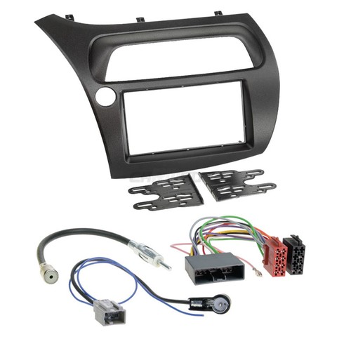 Honda Civic 8 06-12 2-DIN Radio Set Câble Adaptateur Radioblende