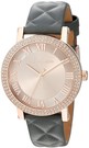 Michael Kors MK2619 Women's Norie Rose Gold Tone Dial Gray Quilted Leather Watch