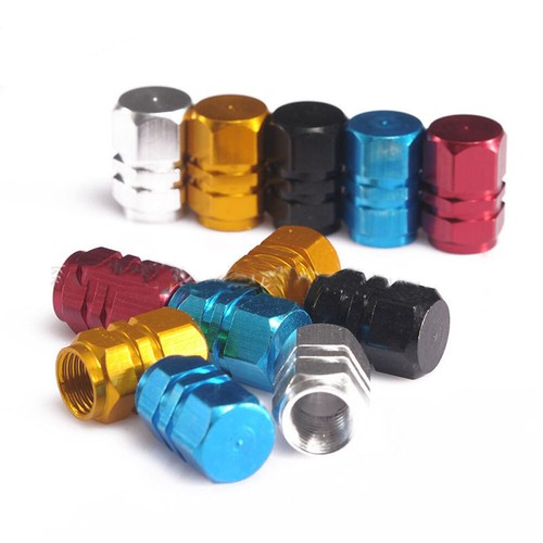 Aluminum Bike Truck Tire Wheel Tyre Cover Universal Car Stem Valve Caps