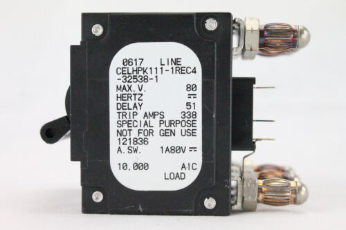 AIRPAX 250 AMP BULLET BREAKER CELHPK111-1REC4-32538-1 ~