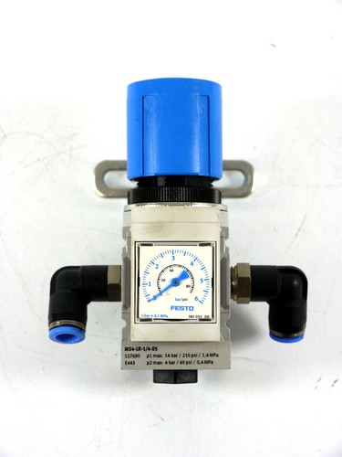 FESTO 527690 Druckregelventil MS4-LR-1//4-D5p1max 4 bar 14 bar p2max