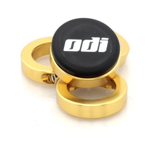 Alloy Clamps for Lock-On system grips in Gold Lock-Jaw Clamps