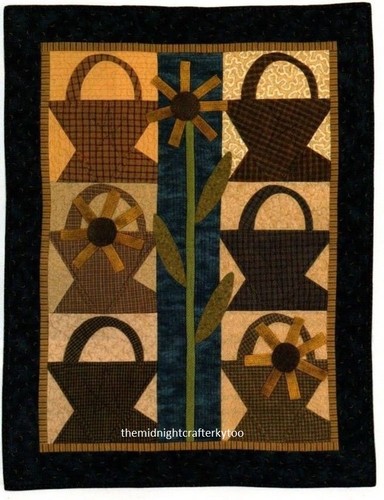 In My Garden Quilt Pattern Pieced//Applique TJ