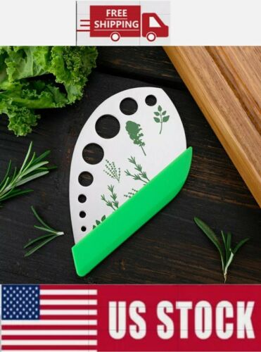 Stainless Steel Herb Stripper Vegetable Leaf Remover Kitche Kitchen Peeler S2A9 