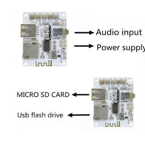 Bluetooth Receiver Audio with USB TF Card Decoding Module output Board Prea D9S5