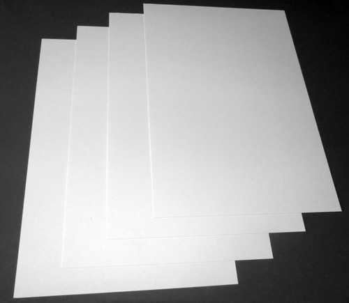 22757 50 x Elfenbeinkarton weiß Leinenstruktur 246 g//qm DIN A3 Feinstpapier