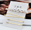 Korean Girls Metal Pearl Hair Clip Combination Elegant Barrette Hairpin Set