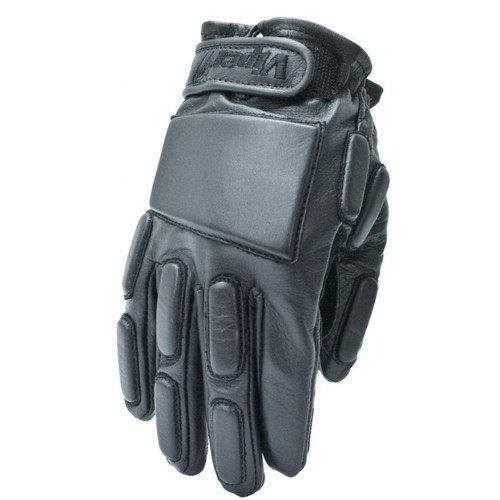 VIPER LEATHER TACTICAL OPS FINGERLESS PADDED SECURITY GLOVES PAINTBALL AIRSOFT