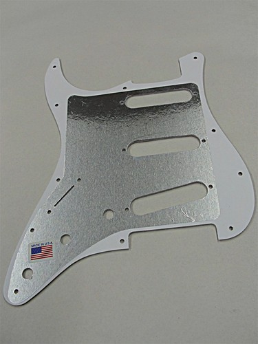 D/'ANDREA PRO STRATOCASTER PICKGUARD S//S//S 11 HOLE BLUE SPARKLE MADE IN THE USA