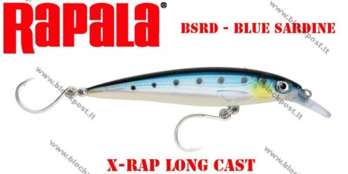 DIFFERENT COLORS Rapala X-Rap Long Cast // SXRL14 14 cm Brand new 54 g