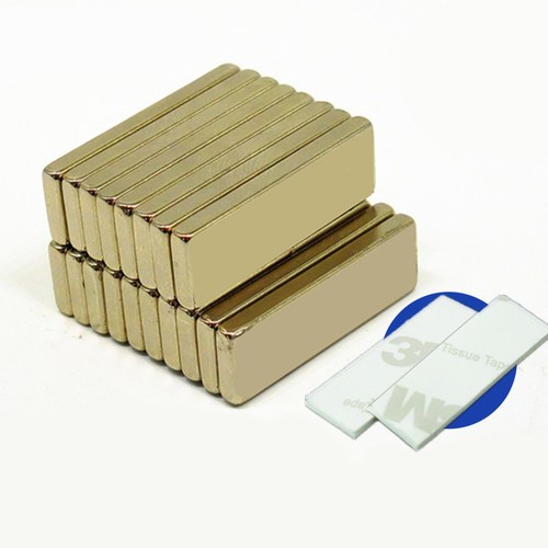 10pcs Neodymium Magnet Rare Earth Block Strong Craft Magnets 30x10x2//3//4//5mm N35