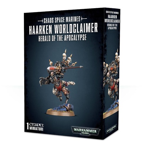 Herald of the Apocalypse Warhammer 40K NIB Flipside Haarken Worldclaimer