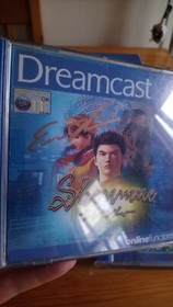 Rare Shenmue Dreamcast Signed Video game By 3 People!