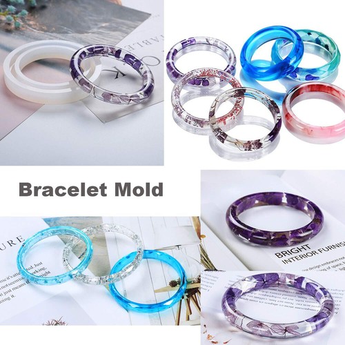 229Pcs DIY Resin Casting Molds Kit Silicone Making Jewelry Pendant Mould Craft
