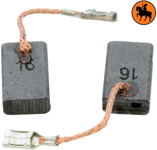 Balais de Charbon pour Bosch GWS 14-125 CI 5x10x16mm