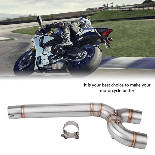 Modifica del motociclo Moto Tubo di scarico centrale per Yamaha FZ6 FZ6-N 200