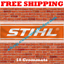 STIHL Banner Flag 2x8ft Chainsaw Chain Saws Tools Equipment Garage Banner NEW
