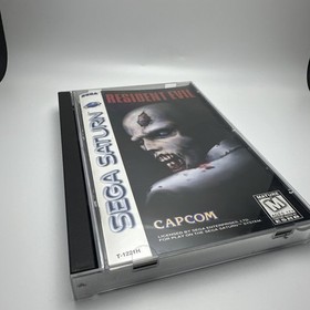 Resident Evil (Sega Saturn, 1997) CIB Complete w/ Manual & Reg Card Tested VGC