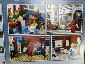NEW LEGO Creator Pet Shop (10218) bicycle painter woman dog cat parrots goldfish