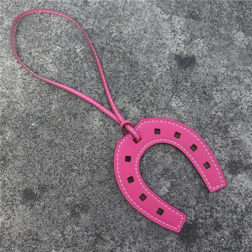 Handbag Key Chain Bag Leather Horse Hoof Horseshoe Chain Charm Bags Accessories