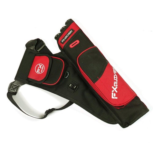 3 Tube Archery Hip Quiver Arrow Hold Bag Hunting Back Side Waist Straps Quiver