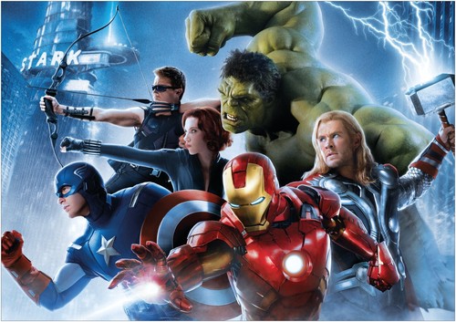 Marvel Avengers Hulk Thor Movie Large Poster Art Print Gift A0 A1 A2 A3 Maxi