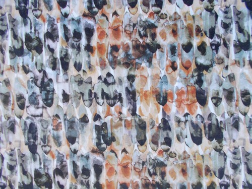 320 cm orange//ardoise-velours Harlequin CURTAIN FABRIC /"kelambu/' 3.2 Mètres