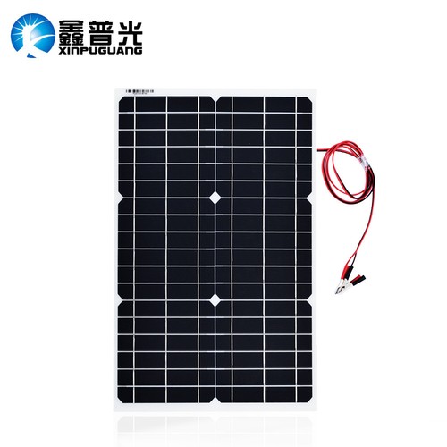 30 W 18 V Mono Panneau Solaire Système pour véhicules récréatifs voiture bateau home Camping 12 V batterie chargeur
