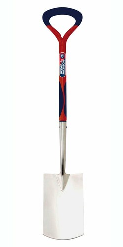 Spear And Jackson Ultra Strong Rust Free Stainless Steel Garden Digging Spade