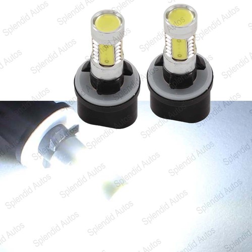 2 pc 7W High Power Xenon White 880 881 LED Bulbs For Car Fog Lights or Driving