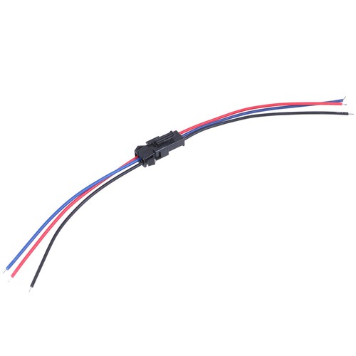 5Pairs SM 2Pin 3Pin 4Pin Male and Female LED Strip Wire Connector 20cm HF T*ss